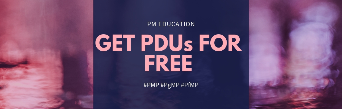 How to get Free PDUs to Maintain your PMP / PgMP Certification